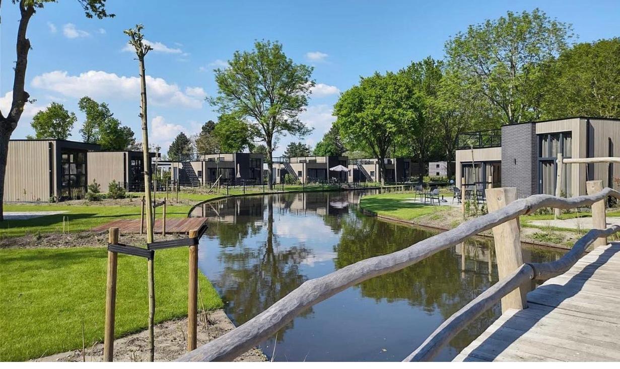 Traum Ferienhaus Mit Dachterrasse Am Veluwemeer Hulshorst Bagian luar foto